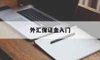 外汇保证金入门(外汇保证金是否合法)